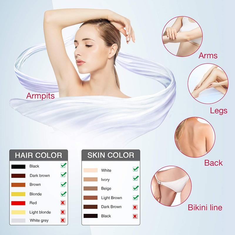 Mlay laser T4 Laser hair removal device Laser hair removal ICE Cold IPL Epilation Flashes 500000 mlay ipl hair removal painless