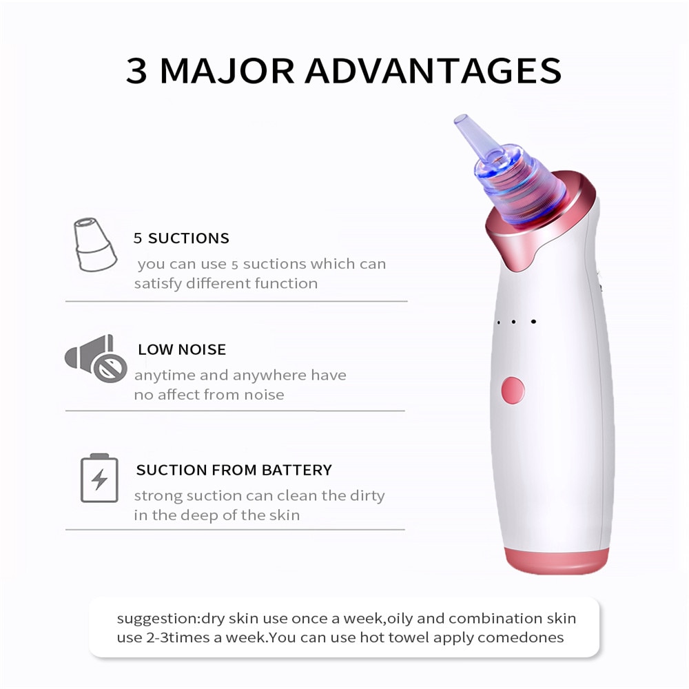 Skin Scrubber Face Massager EMS Mesotherapy RF Radio Frequency Facial Beauty Blackhead Remover Ultrasoic Infrared