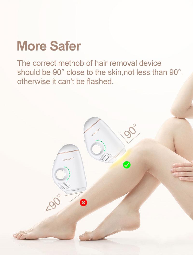 Newest Lescolton Permanent IPL Laser Epilator for Women Professional Photoepilator 600000 Flashes Painless Hair Remover Machine