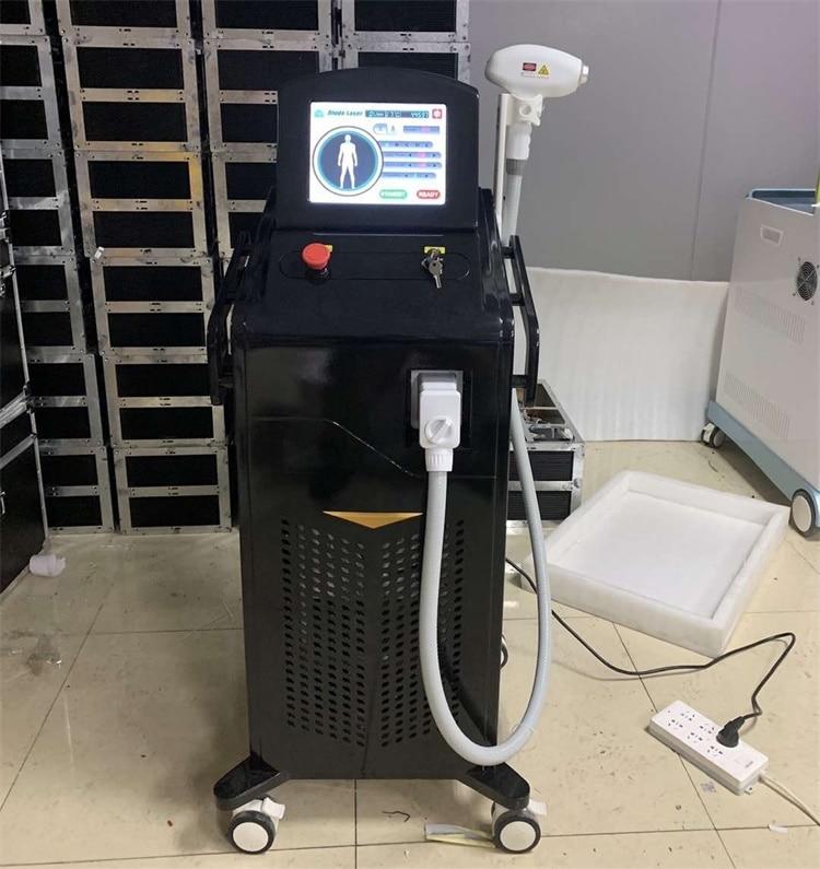 2021 Professional High Power Diode Laser 808nm Laser Hair Removal Machine 50 Million Shots Fast And Painless Cooling