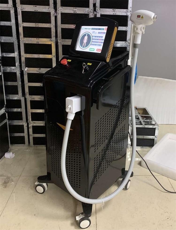 2021 Professional High Power Diode Laser 808nm Laser Hair Removal Machine 50 Million Shots Fast And Painless Cooling