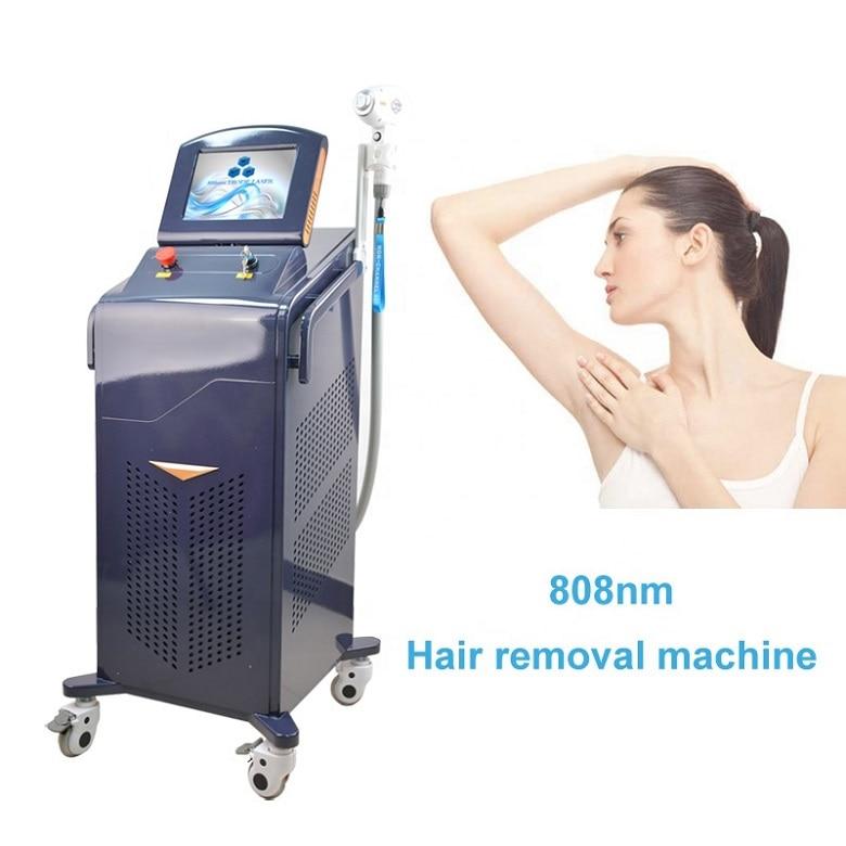 2021 Professional High Power Diode Laser 808nm Laser Hair Removal Machine 50 Million Shots Fast And Painless Cooling