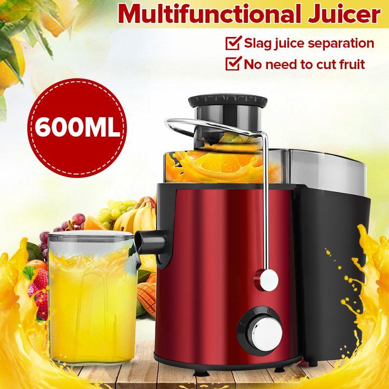 250W Electric Juicer Stainless Steel Juicers Fruit Vegetable Food-Blender Mixer Extractor Machine 2 Speed Adjustment