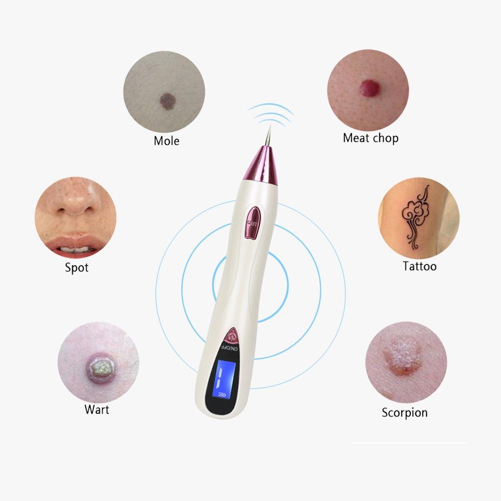 Newest Laser Plasma Pen Mole Tattoo Freckle Wart Tag Removal Pen Dark Spot Remover For Face LCD Skin Care Tools Beauty Machine