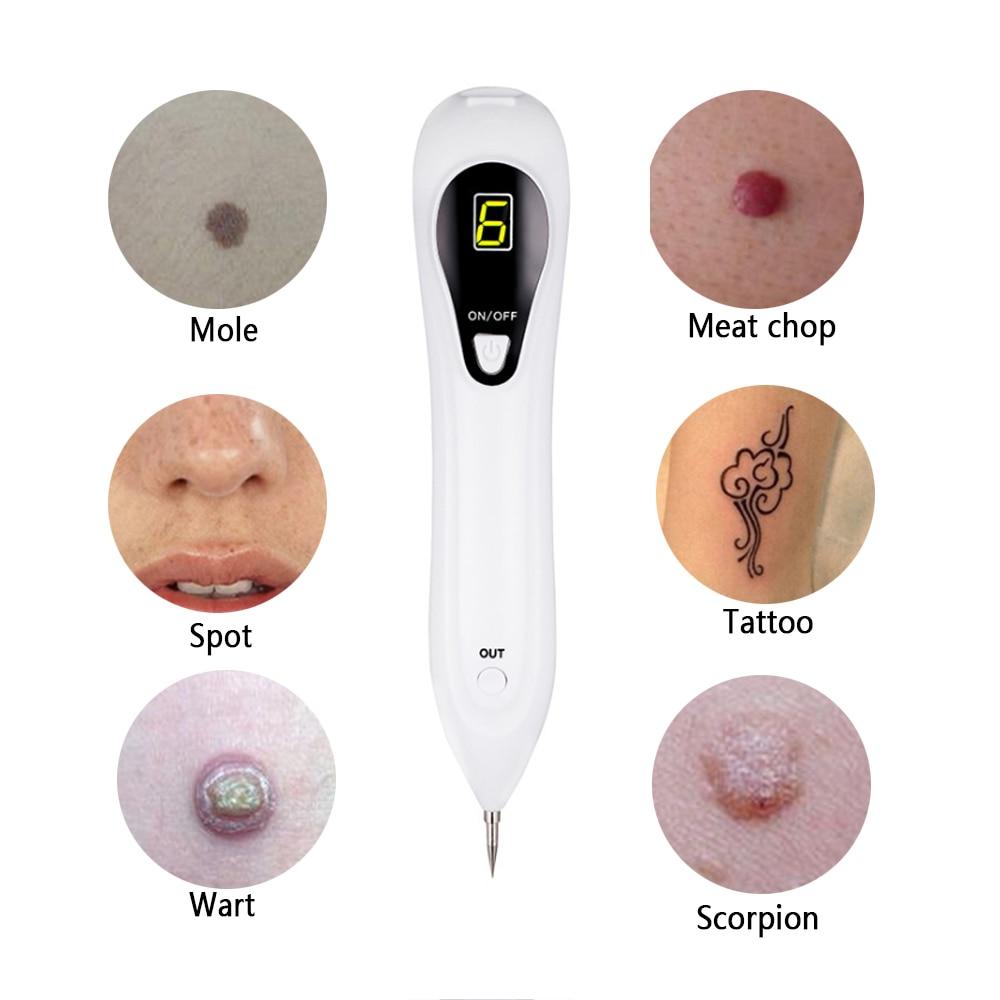 Newest Laser Plasma Pen Mole Tattoo Freckle Wart Tag Removal Pen Dark Spot Remover For Face LCD Skin Care Tools Beauty Machine