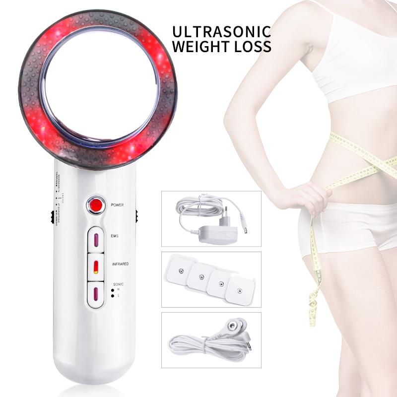 EMS RF Radio Frequency Blackhead Remover Skin Scrubber Face Cleaning Infrared Body Slimming Massager Lipo Facial Beauty Machine