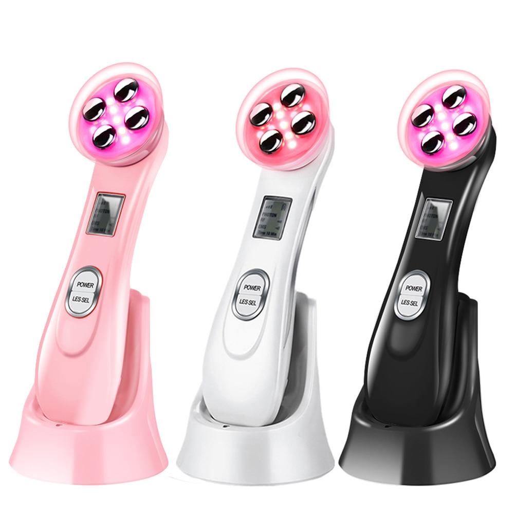 EMS RF Radio Frequency Blackhead Remover Skin Scrubber Face Cleaning Infrared Body Slimming Massager Lipo Facial Beauty Machine