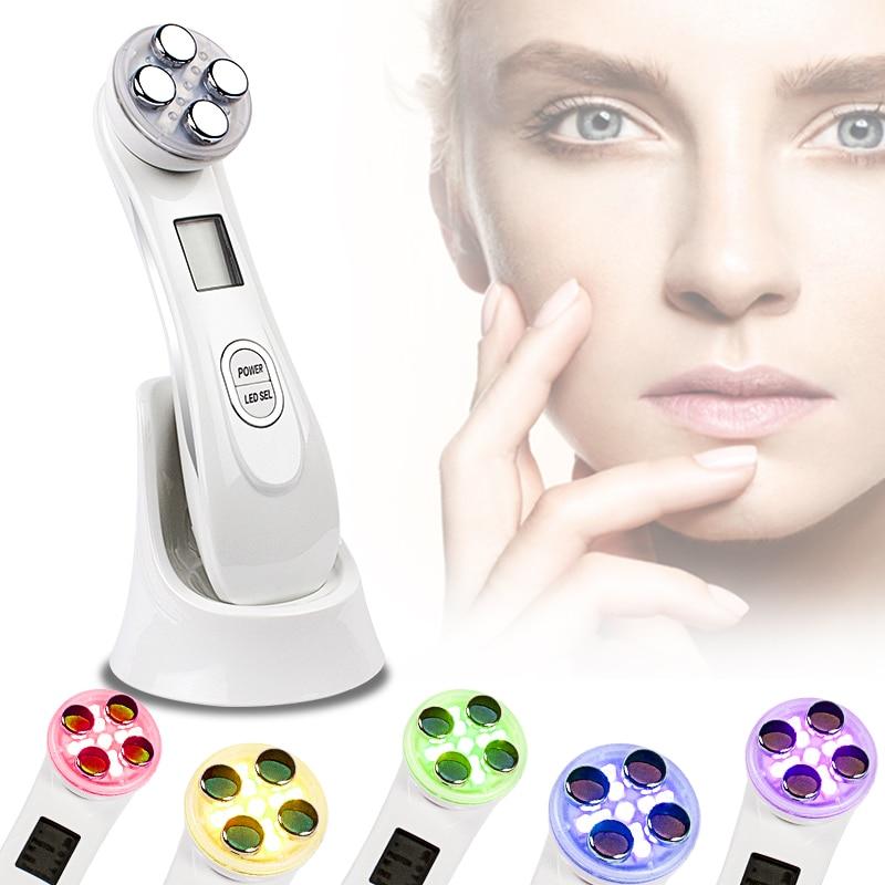 EMS RF Radio Frequency Blackhead Remover Skin Scrubber Face Cleaning Infrared Body Slimming Massager Lipo Facial Beauty Machine