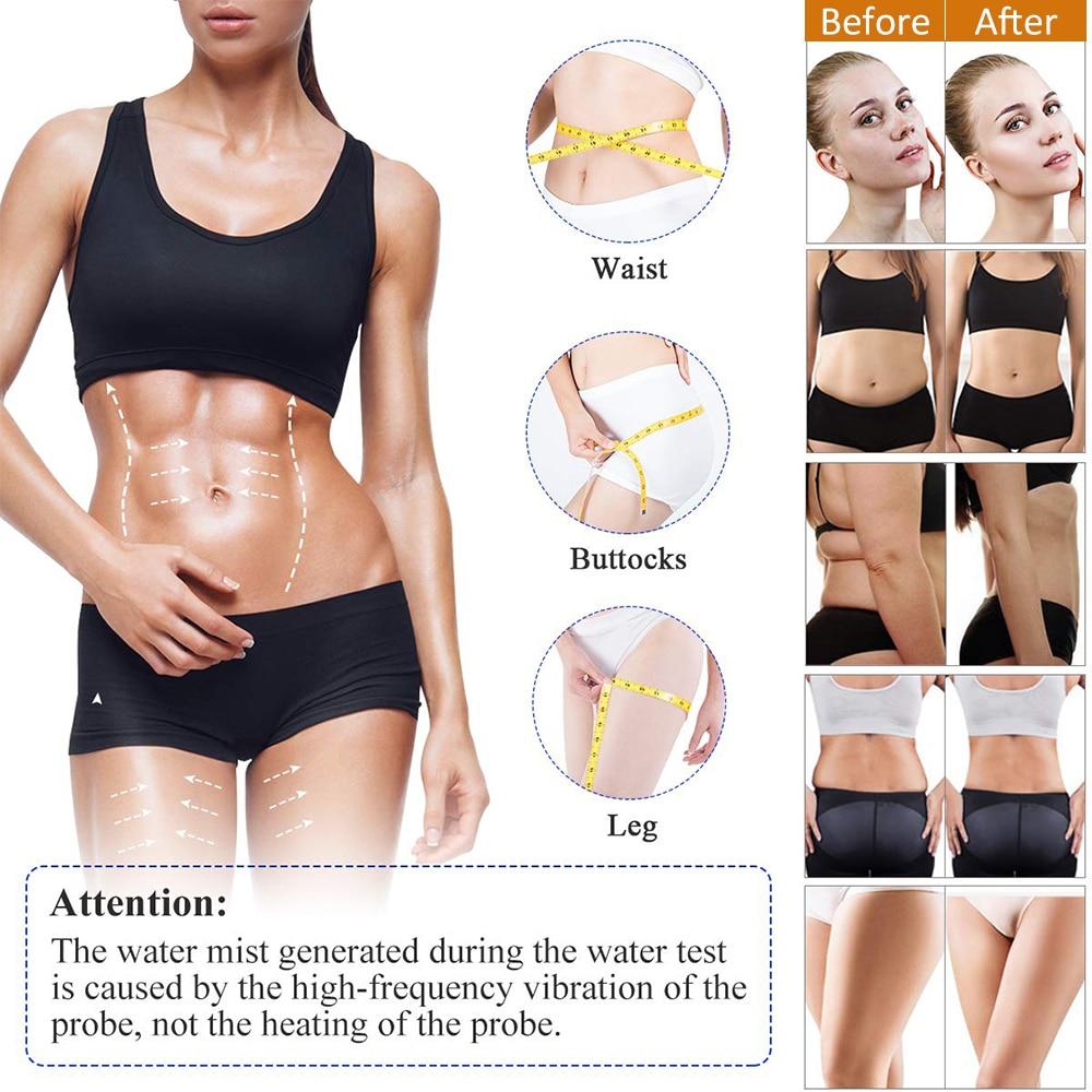 40KHZ Cavitation Ultrasonic Body Slimming Machine Fat Remover Cellulite Burner Weight Loss Skin Rejuvenation Skin Care Tool