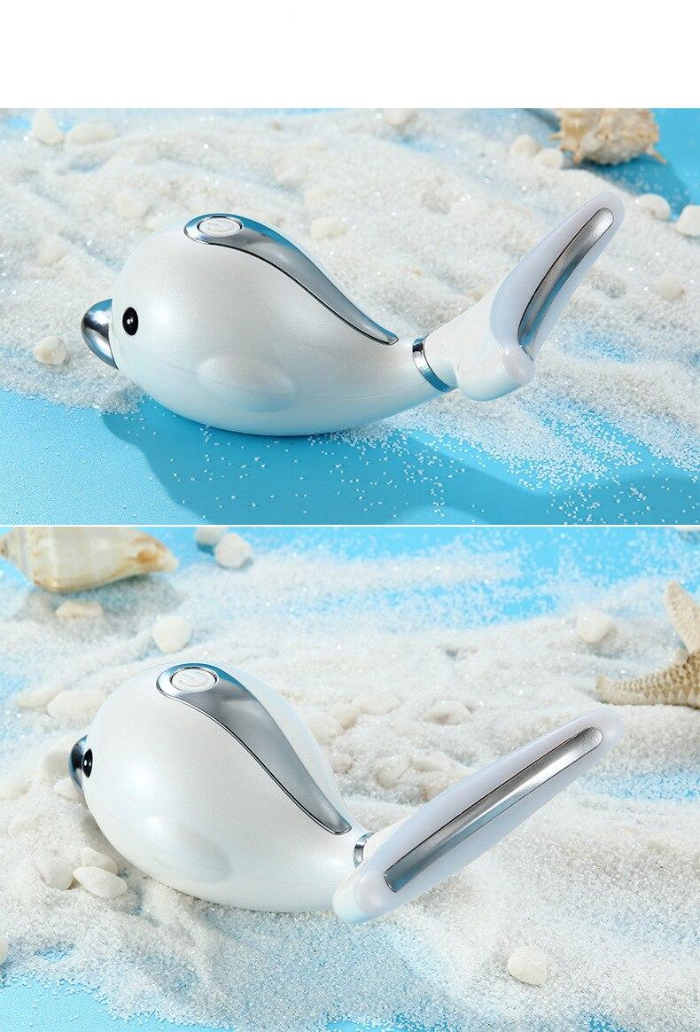 3 Colors Led Facial Neck Massager PhotonTherapy Heating Face Neck Wrinkle Removal Machine Reduce Double Chin Skin Lift