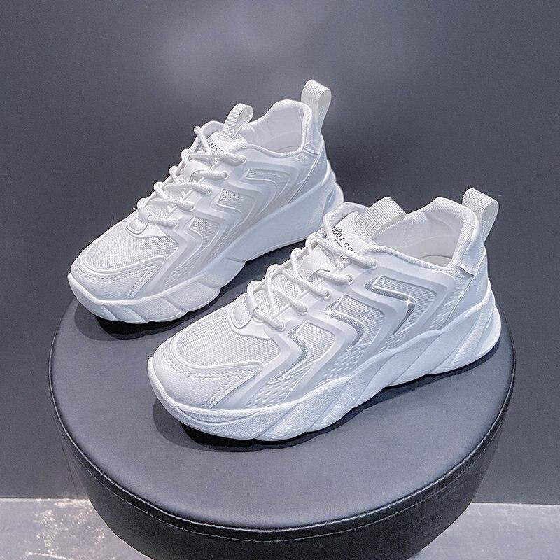 Thick-soled Old Shoes Women Sneakers 2021 New Student Sports Shoes Women Ins Trendy White Running Shoes Zapatillas De Deporte