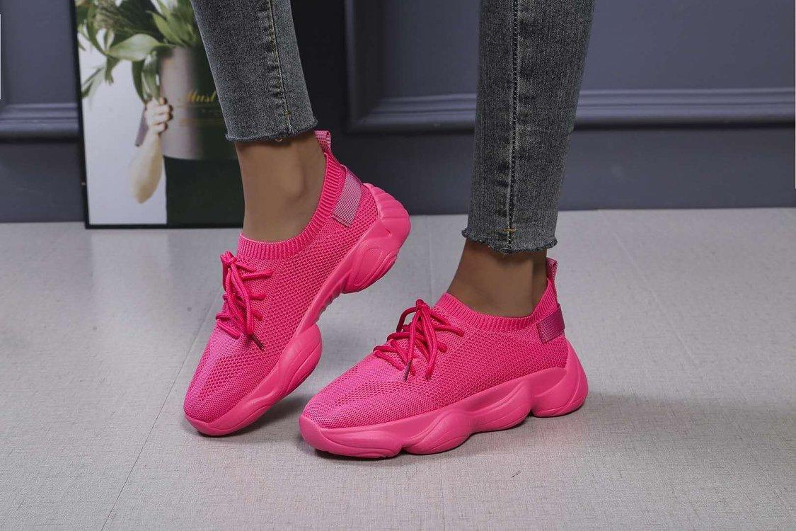 New 2021 Women Breathable Sneakers Spring Mesh Lace Up Fashion Ladies Casual Shoes Outdoor Running Walking Sport Loafers