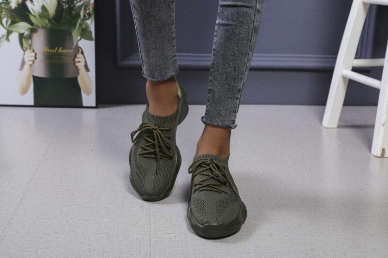 Women Breathable Sneakers Spring Mesh Lace Up Fashion Ladies Casual Shoes Outdoor Running Walking Sport Loafers - Image 5