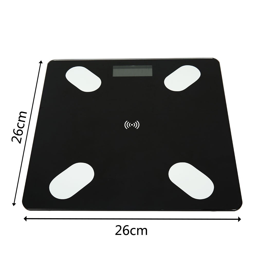 Bluetooth Body Fat Scale Electronic Smart Scale Scales Bathroom LED Digital Body Weight Scale Balance Body Composition Analyzer