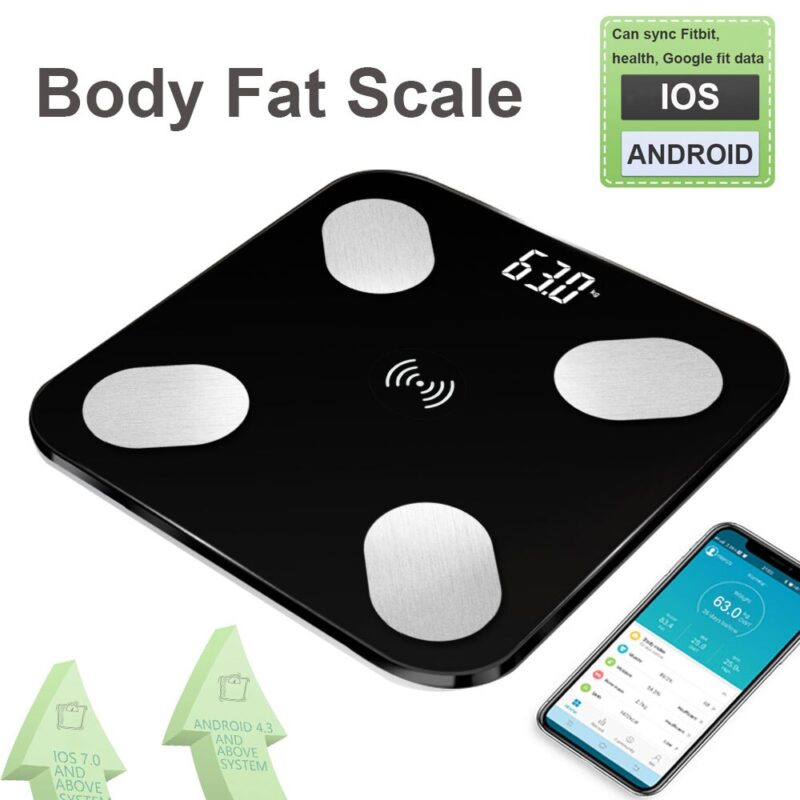 Smart Body Scale Bluetooth Body Fat Scale Electronic  Scales Bathroom LED Digital Body Weight Scale Balance Body Composition Analyzer - Image 3