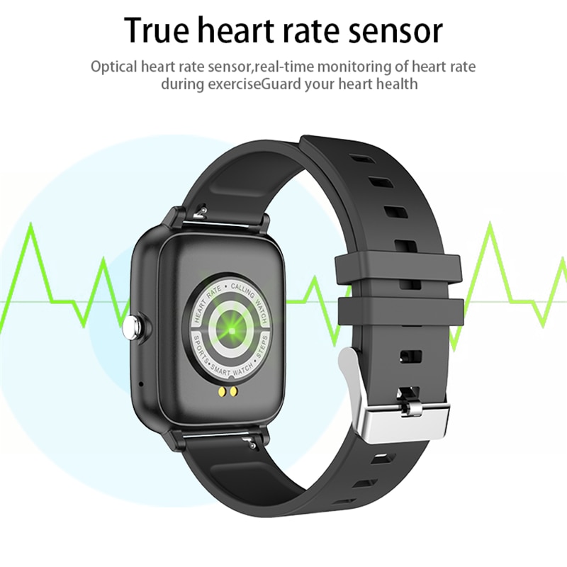 2021 Smart Watch Women Men Heart Rate Fitness Tracker Bracelet Watch Bluetooth Call Waterproof Sport Smartwatch For Android IOS