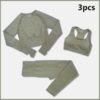 Army green 3pcs