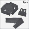 dark grey 3pcs