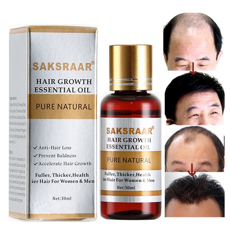 Hair Care Hair Growth Essential Oils Essence Original Authentic 100% Hair Loss Liquid Health Care Beauty Dense Hair Growth Serum