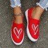Women Loafers Casual Slip On Flats Vulcanized  Female Shoes Spring Autumn Canvas Ladies Sneakers Plus Size Footwear