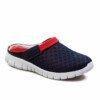 Men Slippers Big Size Clogs Shoes Breathable Mesh Man Beach Shoes Quick Dry Outside Garden Shoes Sandals  2