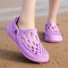 Unisex Summer Clogs Quick Dry Casual Home Slippers Couple Garden Shoes Beach Sandals Mules Bathroom Slippers  4