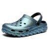 Quality Comfortable Men Sandals Water Resistant Hole Shoes Rubber Clogs For Men Garden Shoes  4