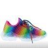 Women Athletic Lace Up School Colorful Cool Sneaker Vulcanized Shoes Casual Female Flat Comfort Walking Shoes Fashion 3