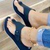 New Women Wedges Sandals Casual Muffin Slip on Shoes Platform Flip Flops Ladies Sandals Party Peep Toe Sandals  3