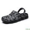 Men Sandals Summer Slippers Shoes Croc  Beach Sandals Casual Flat Slip On Slippers Flip Flops Hollow Shoes 6