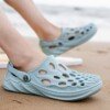 Unisex Summer Clogs Quick Dry Casual Home Slippers Couple Garden Shoes Beach Sandals Mules Bathroom Slippers  6