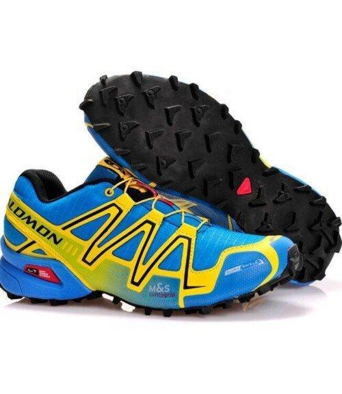 Unisex Women Men SpeedCross Outdoor Sneakers Speed Cross Pro Runner Shoes Running Sport Trainers Chaussure Homme Mesh Breathable Casual Shoes Men Zapatos De Hombre 36-46