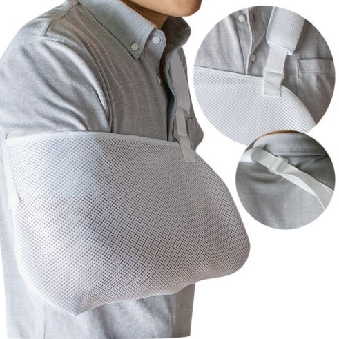 Adjustable Arm Wrist Fracture Sling Breathable Support Elbow Shoulder Protector Dislocation Broken Immobilizer Medical 2 Colors