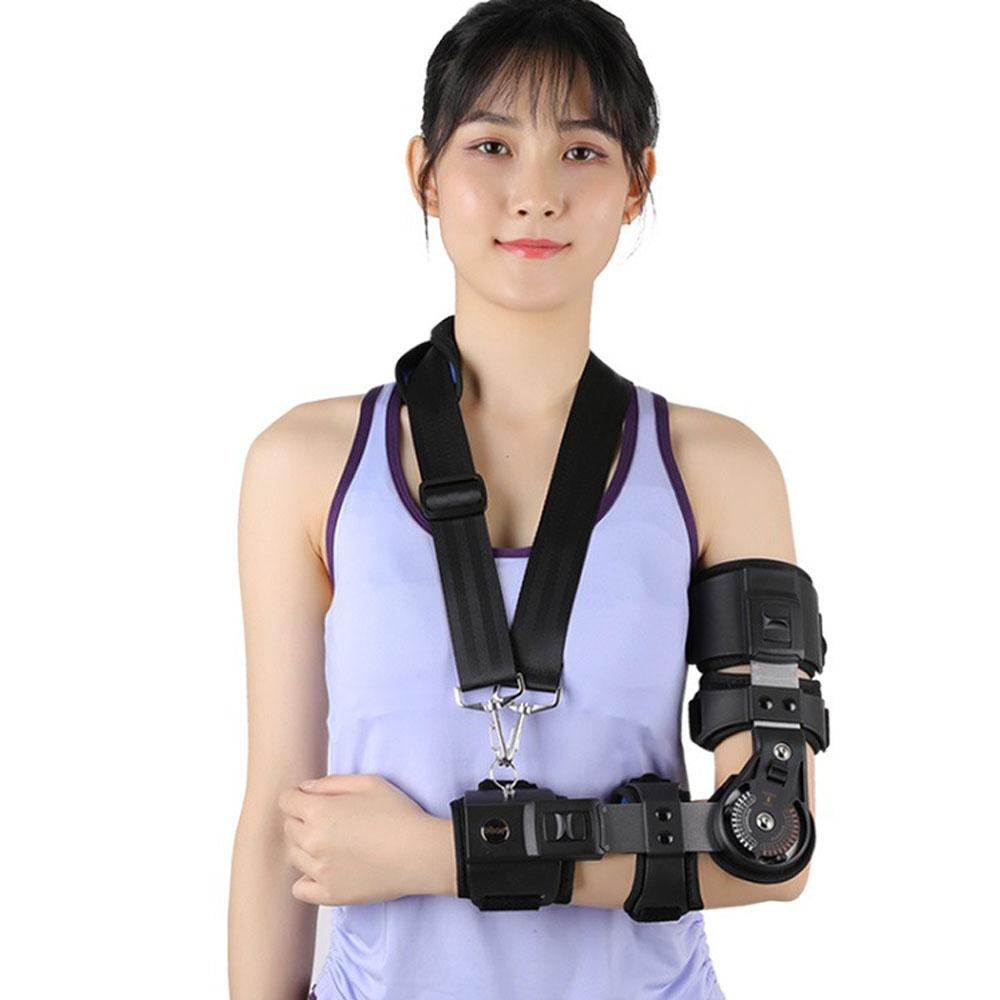 1Pcs Adjustable Elbow Joint Fixed Brace Corrective Orthosis Activity Limitation Arm Fracture Protector