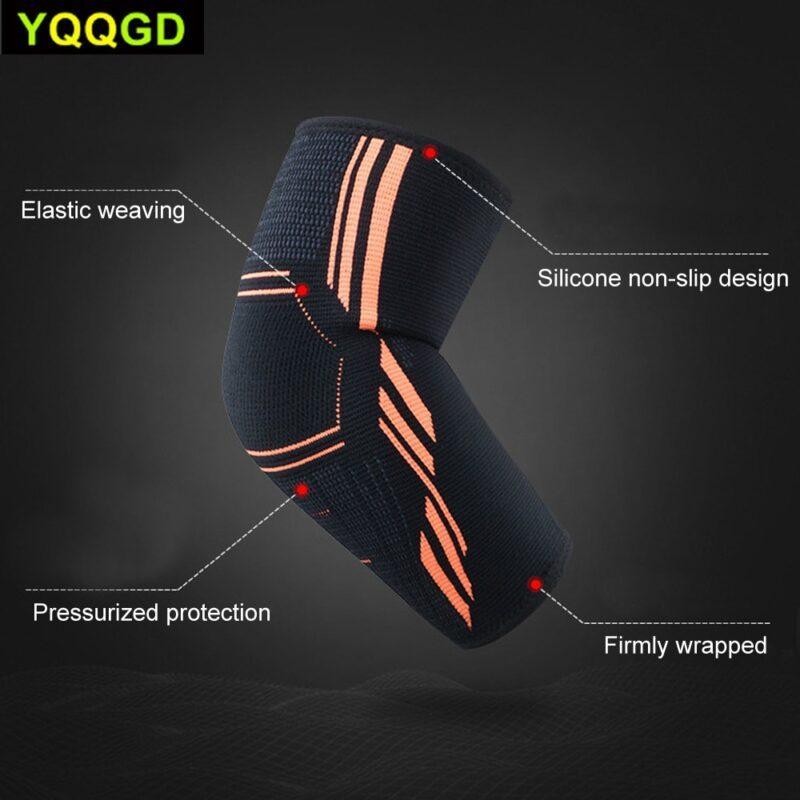 Elbow Sleeve Elbow Compression Sleeve 1Pcs Sports Arm Forearm Brace Support Pad Crash-proof Basketball Cycling Arm Guard Sleeve - Image 5