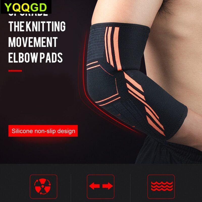 Elbow Sleeve Elbow Compression Sleeve 1Pcs Sports Arm Forearm Brace Support Pad Crash-proof Basketball Cycling Arm Guard Sleeve - Image 4