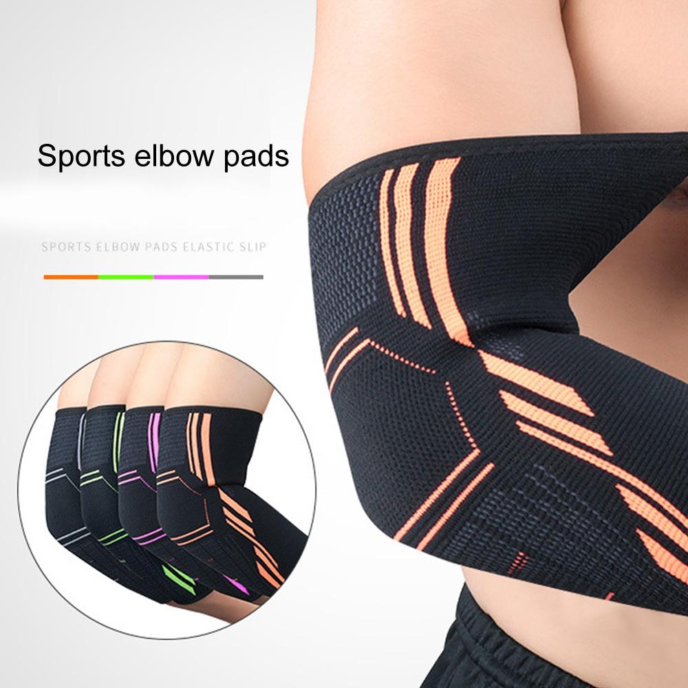 1Pcs Elbow Sleeve Elbow Compression Sleeve Sports Arm Forearm Brace Support Pad Crash-proof Basketball Cycling Arm Guard Sleeve