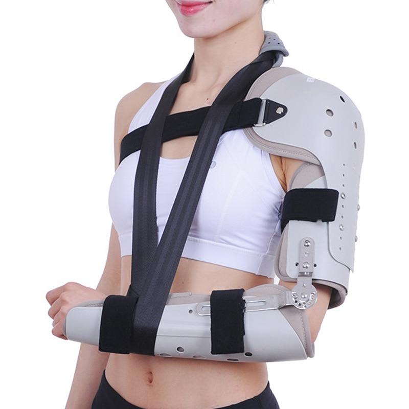 Adjustable Elbow Joint Fixed Brace Corrective Orthosis Activity Limitation Arm Fracture Protector
