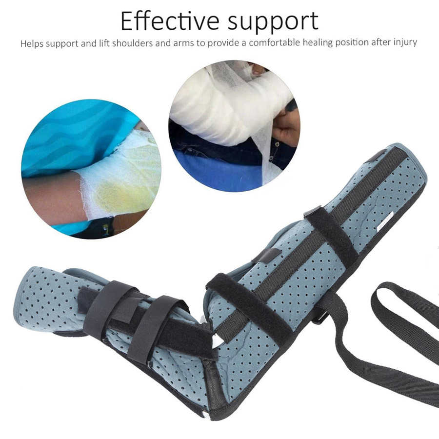 Elbow Brace Shoulder Sling Joint Fixed Support Belt Breathable Elbow Immobilizer Injury Recovery Arm Sling Elbow Guard Protector