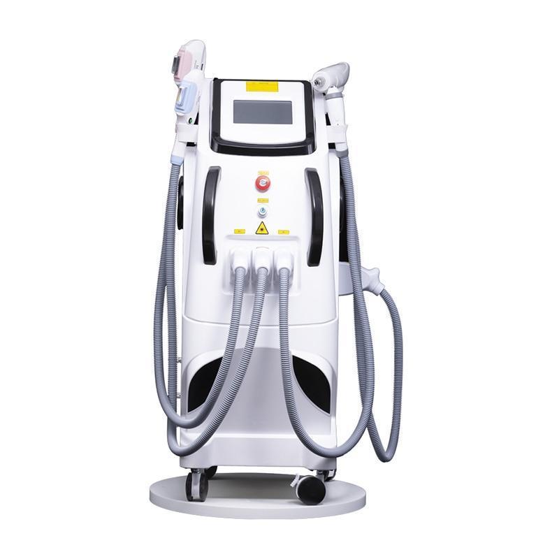 4 in 1 IPL Hair Removal Machine Laser Multifunction Fast Painless SHR Skin Rujuvenation Whiten Nd Yag Tattoo Remove Machine