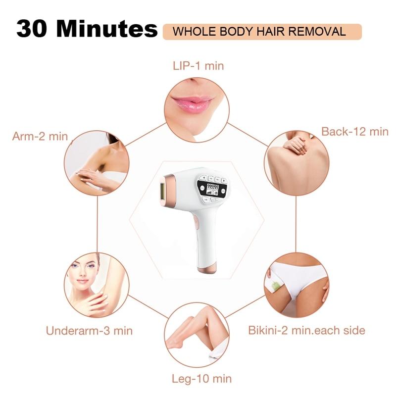 999999 Flashes IPL Laser Hair Removal Machine 5in1 Electirc Painless Permanent Epilator Device For Bikini Face Depilador A Laser