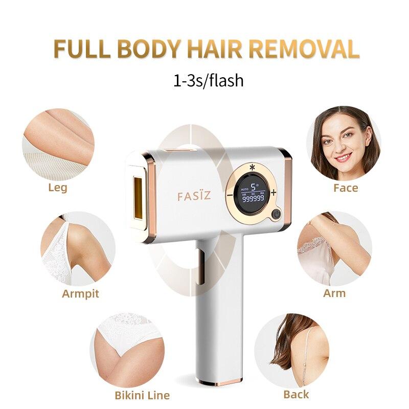 999999 Flashes Laser Epilator Hair Removal Depilador a Laser Ipl Epilator For Women Led Display Ice Feeling Photoepilator