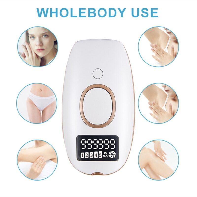 Laser Epilator Hair Removal Device 999999 Flashes IPL Pulsed Light Depilatory With Led Display For Women - Image 4