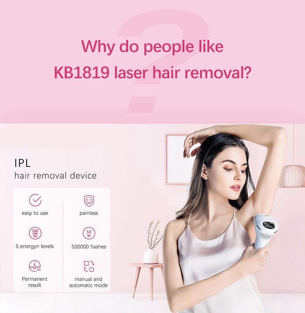 Laser Hair Remove Machine IPL 1500,000 Flash Epilator For Women Permanent Hair Remove Epilator Body Bikini Electric Depilador