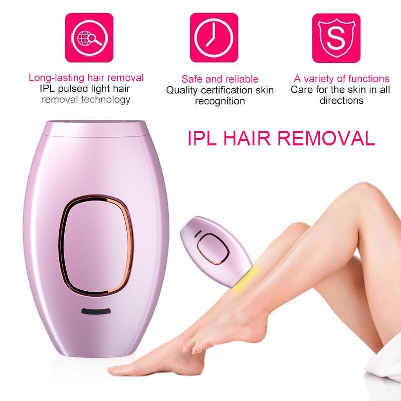 Electric Painless Laser Hair Removal Device 600000 Flashes Female Permanent Hair Removal Whole Body Hair Newly Upgraded