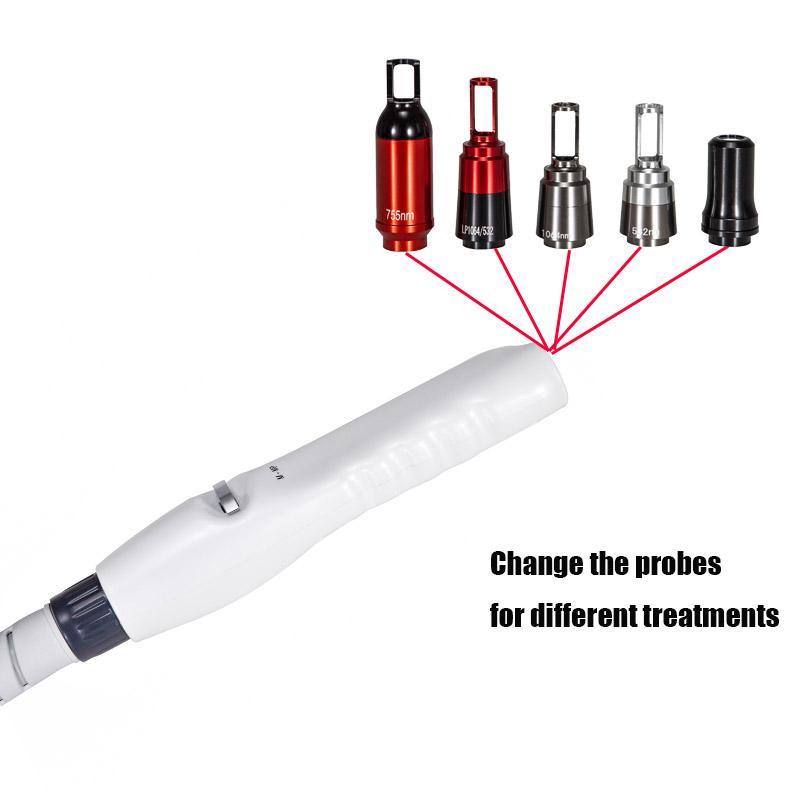 High Quality Nd Yag Laser 755 1320 1064 532nm Picosecond Laser Tattoo Removal Machine Face Skin Care Tools