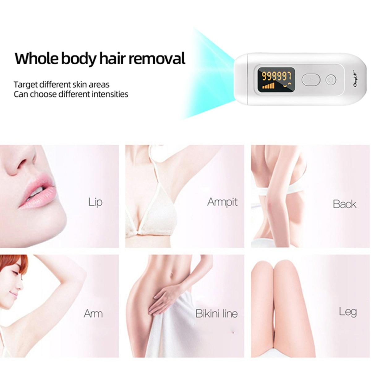 CkeyiN 990000 Flashes Laser Hair Epilator IPL Permanent Professional Painless Hair Remover Skin Rejuvenation Lady Shaver Machine