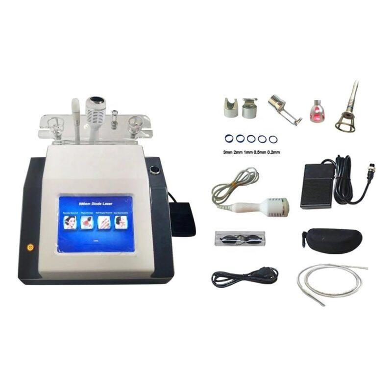 30W 4 in 1 980nm Diode Laser Vascular Removal Machine Remove Spider Veins 980 Diode Laser Blood Vessels Removal Nail Fungus - Image 6