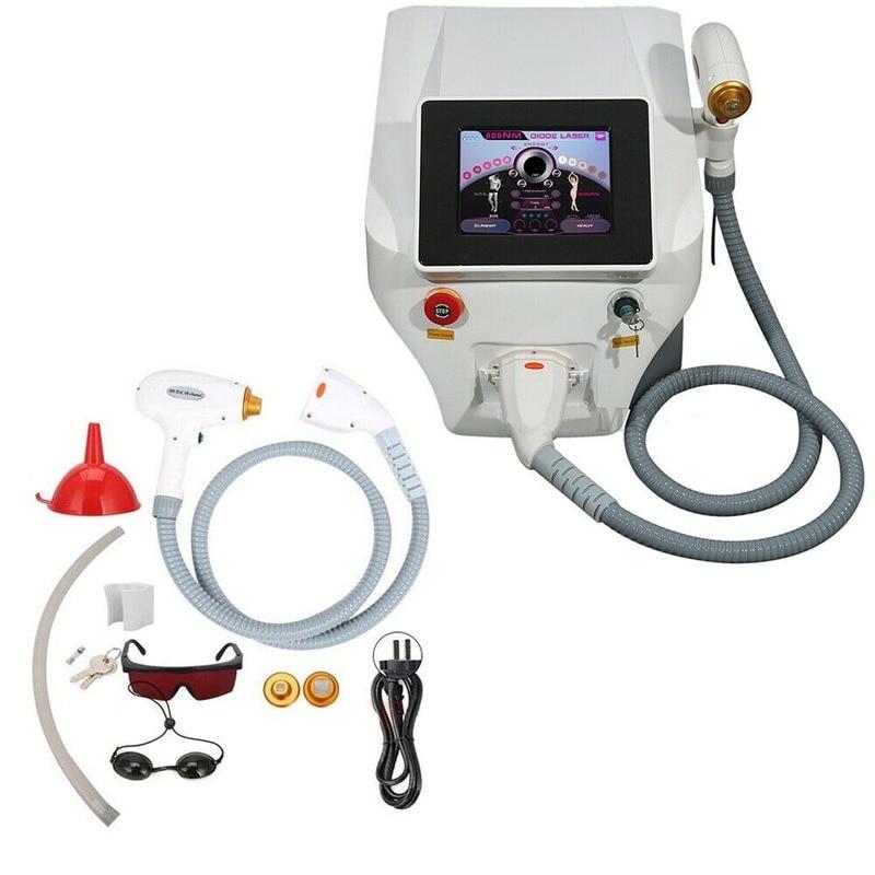 Diode Laser 755 808 1064nm Multi Wavelengths Hair Removal Machine Cooling Head Painless Laser Epilator Face Body Hair Removal