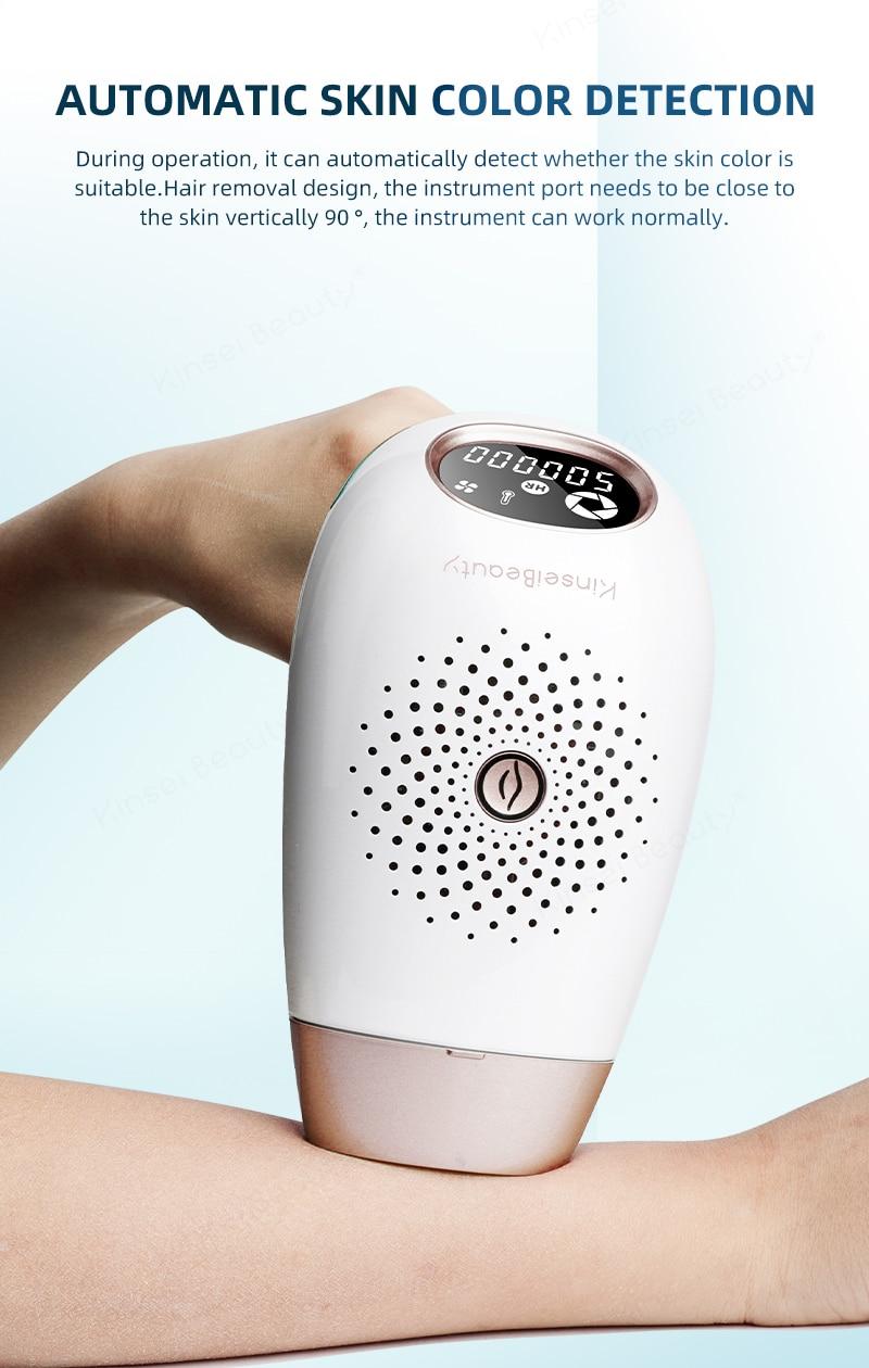 IPL Laser Hair Removal Machine Depilador a Laser IPL Laser Epilator Permanent Hair Removal Electric Depilador 500000 Flashes